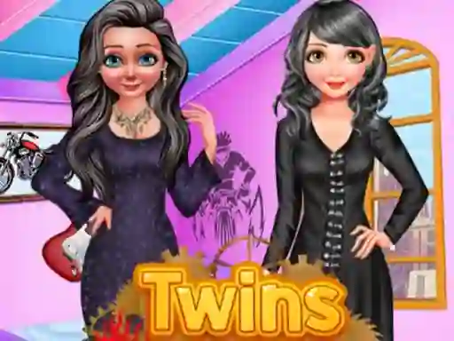 Mchezo Twins Punk Fashion online