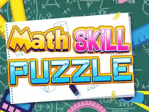 Mchezo Math Skill Puzzle online