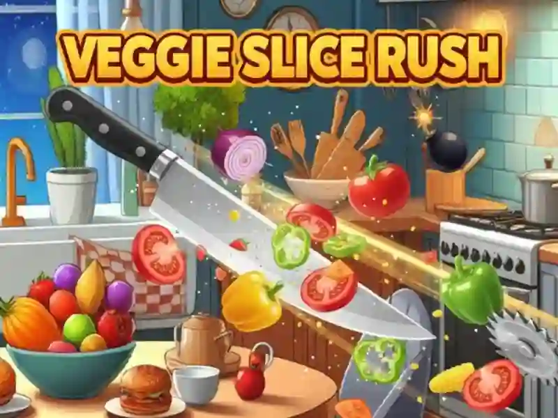 Mchezo Veggie Slice Rush online