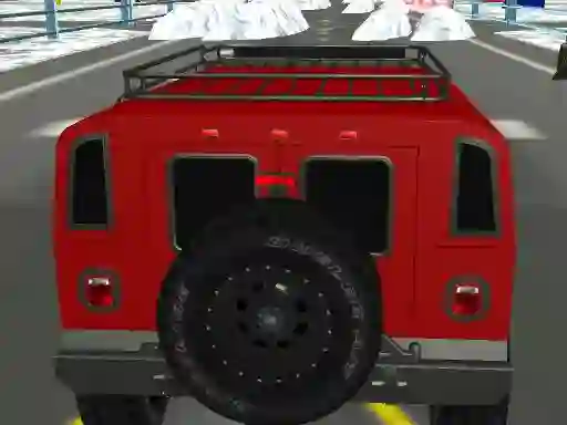 Mchezo Snow Plow Jeep Driving online