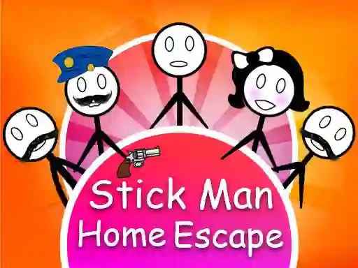 Mchezo Stickman Home Escape online