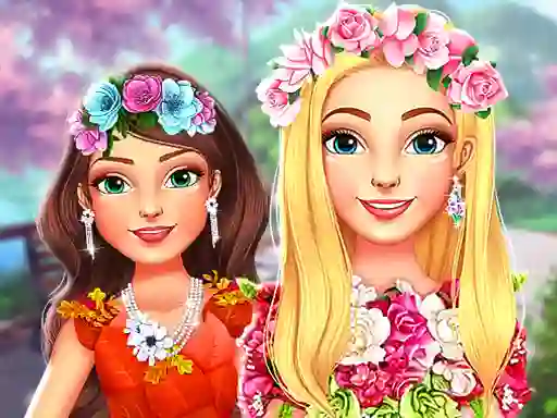 Mchezo My Dreamy Flora Fashion Look online