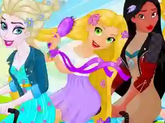 Mchezo Disney Princess Tandem online