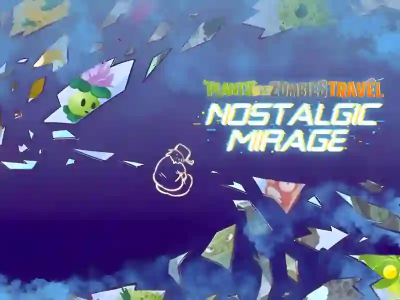 Mchezo Plants vs Zombies – Travel Nostalgic Mirage online