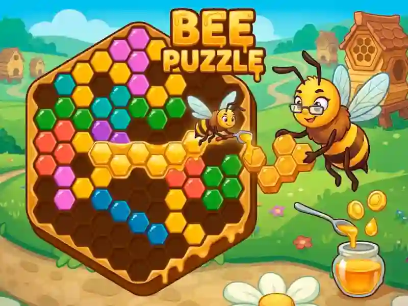 Mchezo Bee Puzzle online