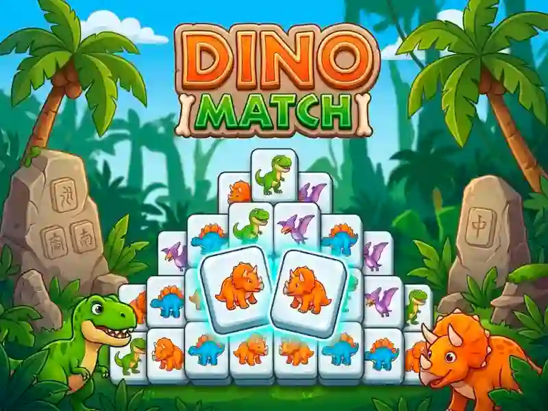 Mchezo Dino Match online