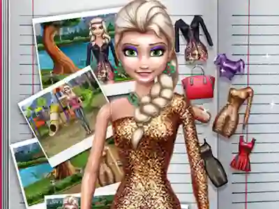Mchezo Ice Princess Doll Creator online