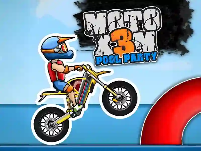 Mchezo Moto X3M  Pool Party online