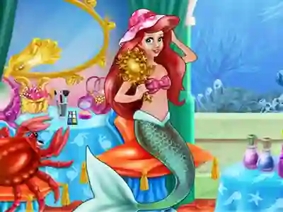 Mchezo Mermaid Makeup Room online
