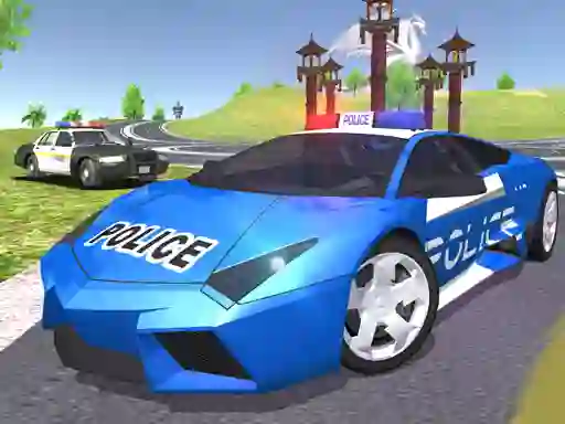 Mchezo Police Car Simulator 3d online