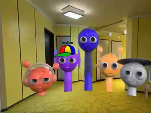Mchezo Sprunki Backroom Terrors Skibidi Toilet online