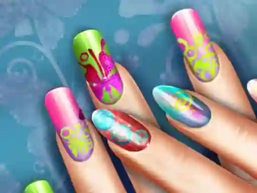 Mchezo Floral Realife Manicure online
