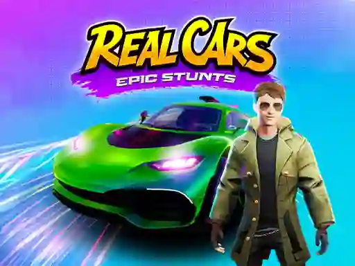 Mchezo Real Cars Epic Stunts online