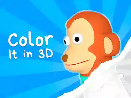 Mchezo Color It in 3D online