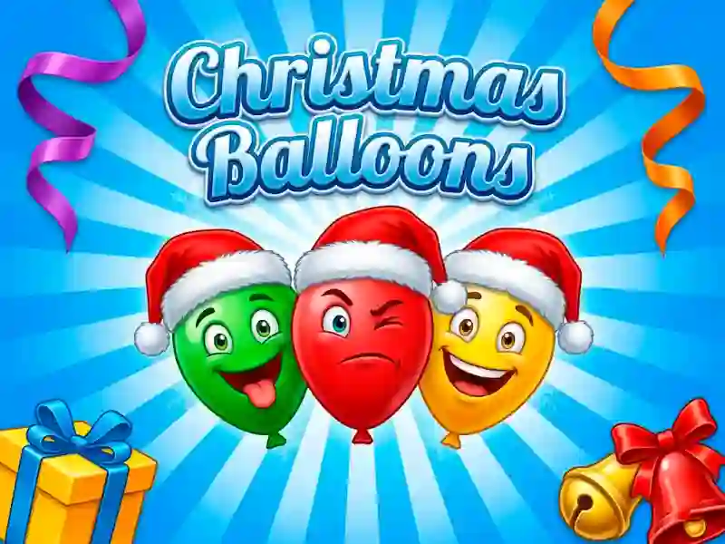 Mchezo Christmas Balloons online