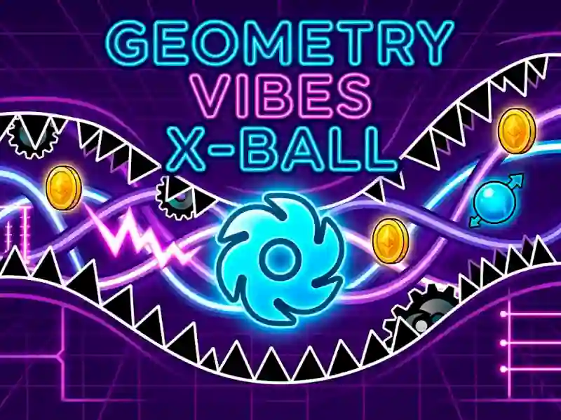 Mchezo Geometry Vibes X-Ball online