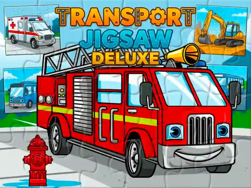 Mchezo Transport Jigsaw Deluxe online