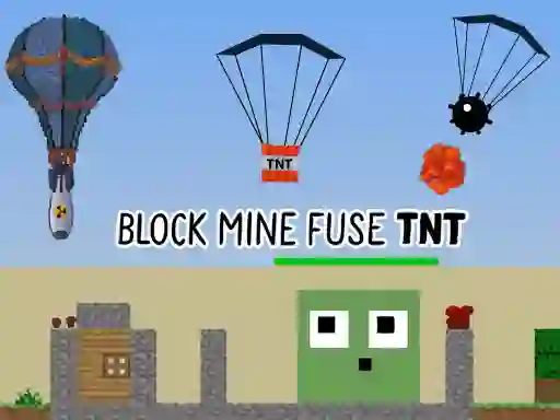 Mchezo Block Mine Fuse TNT online