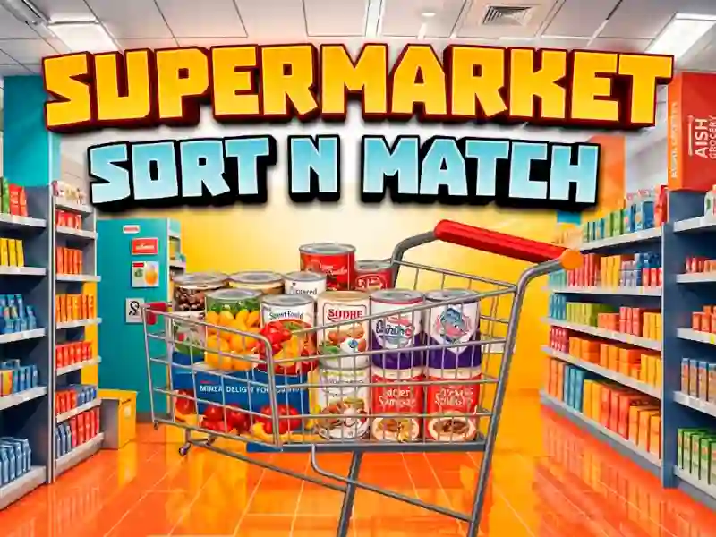Mchezo Supermarket Sort N Match online