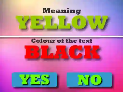 Mchezo Colour Text Challeenge online