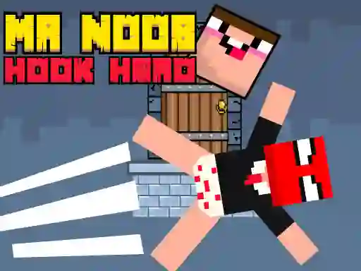 Mchezo Mr Noob Hook Hero online