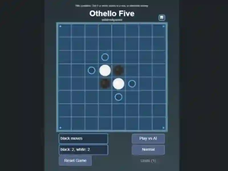Mchezo Othello Five online