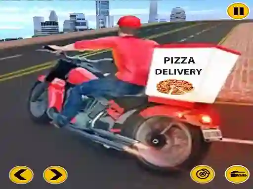 Mchezo Big Pizza Delivery Boy Simulator online