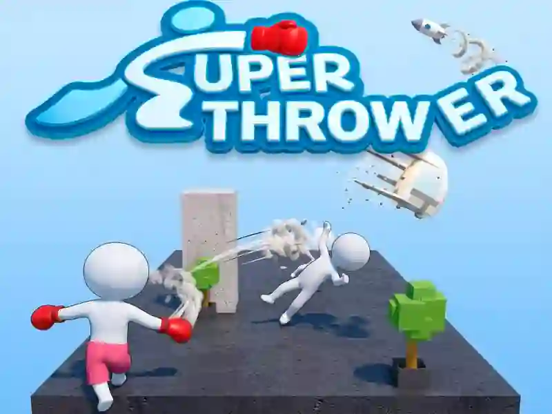 Mchezo Super Thrower online