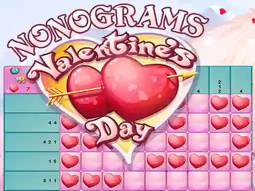 Mchezo Nonograms Valentines Day online