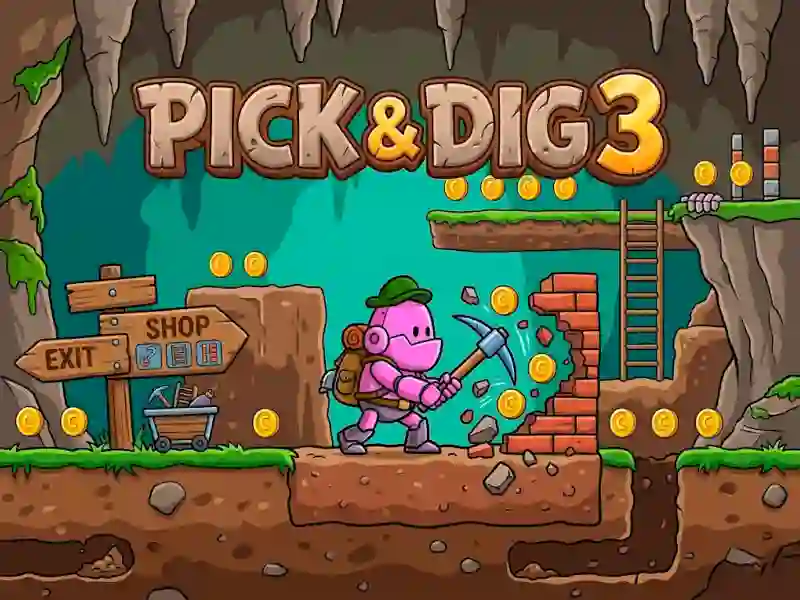 Mchezo Pick & Dig 3 online