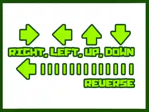 Mchezo Right Left Up Down Reverse online