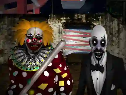 Mchezo Slender Clown: Be Afraid Of It online