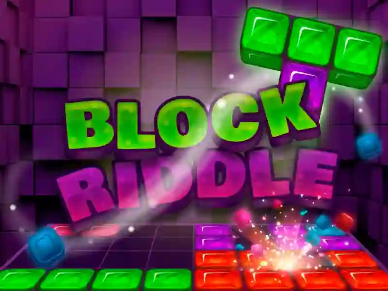 Mchezo Block Riddle online