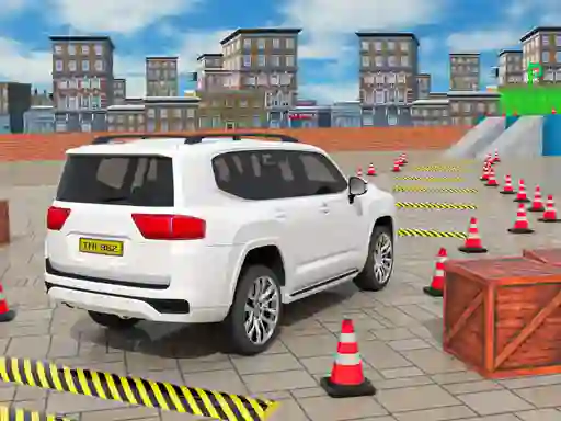 Mchezo Prado Car Parking Games Sim online
