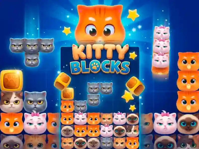 Mchezo Kitty Blocks online