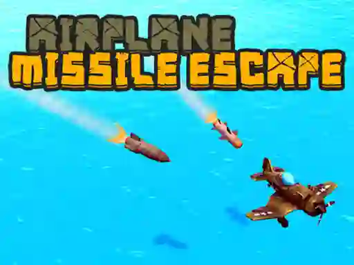 Mchezo Airplane Missile Escape online