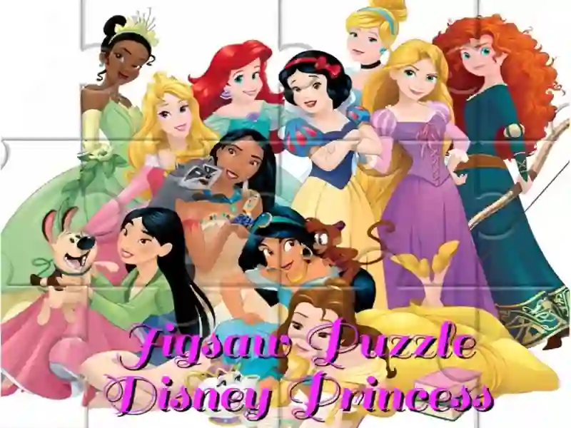 Mchezo Jigsaw Puzzle: Disney Princess online