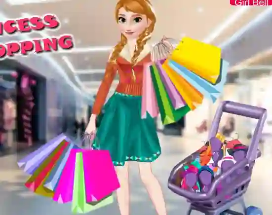 Mchezo Ice Princess Mall Shopping online