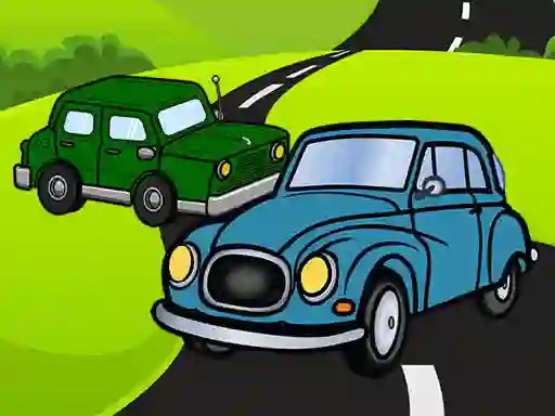 Mchezo Cartoon Car Jigsaw online