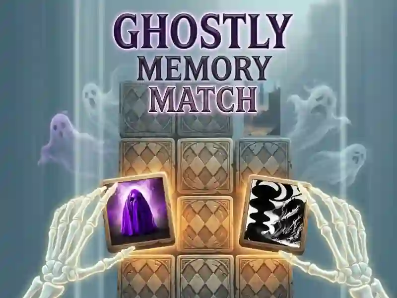 Mchezo Ghosts Memory Match online
