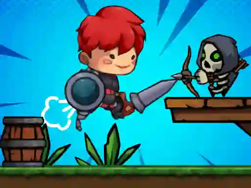 Mchezo Red Hair Knight Tale online