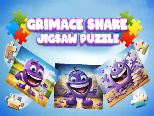 Mchezo Grimace Shake Jigsaw Puzzle online