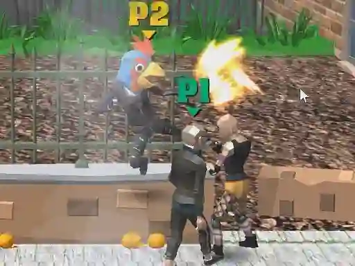Mchezo Double Street Fight online