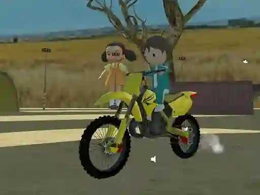 Mchezo MSK Squid Game Motorcycle Stunts online