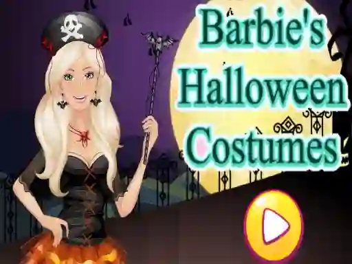 Mchezo Barbie Halloween Costumes online