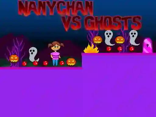 Mchezo Nanychan vs Ghosts online