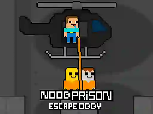 Mchezo Noob Prison Escape Obby online