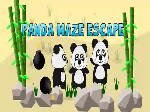 Mchezo Panda Maze Escape online