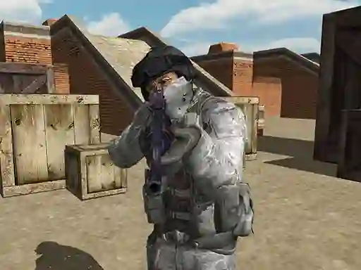 Mchezo Counter City Strike Commando Action online