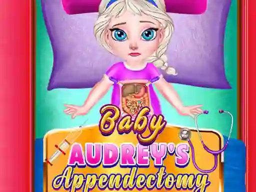 Mchezo Baby Audrey Appendectomy online